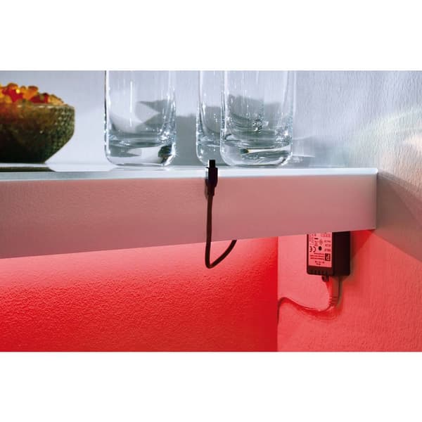 Paulmann Lights and Sound Comfort 70956 LED-list komplett-set med kontakt 12 V 3 m RGB 1 st