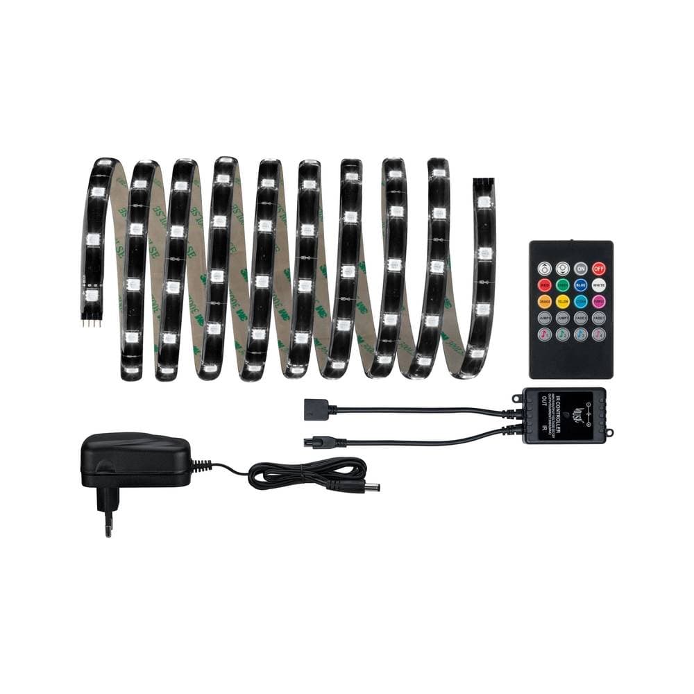 LED-list komplett-set Paulmann Lights and Sound Comfort 70956 N/A Max. effekt: 17.8 W RGB N/A