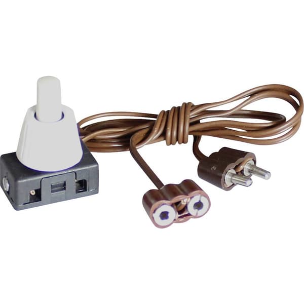 Kahlert Licht 67626 Förlängning med tryckströmbrytare 3.5 V