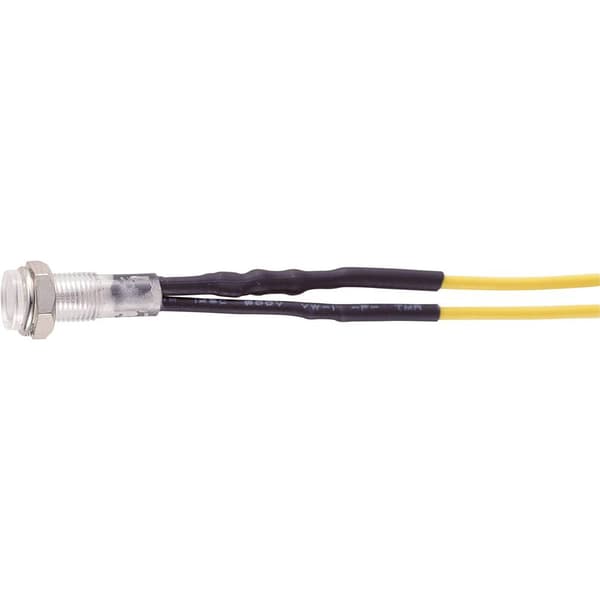 Sedeco BN-0551 TRANSPARENT Standard signallampa med ljuskälla (value.1376971) Klar 1 st