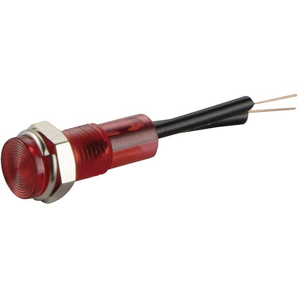 Sedeco B414A 12V-RD Standard signallampa med ljuskälla (value.1376971) Röd 1 st