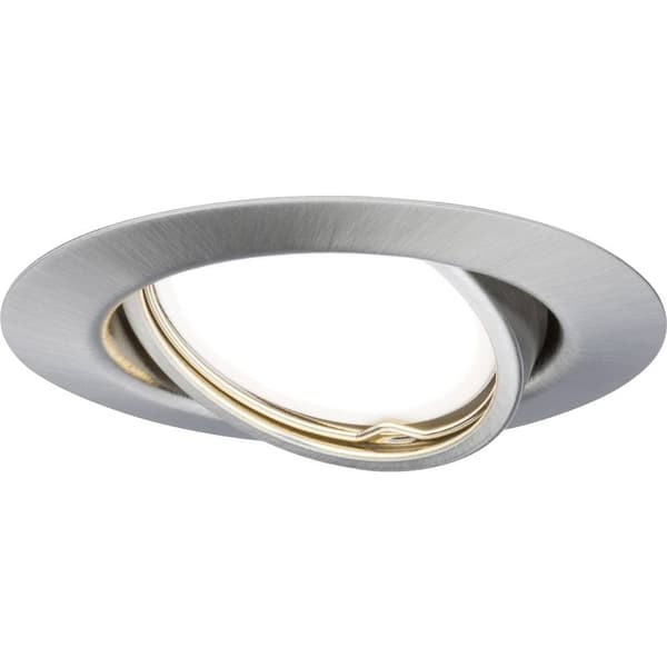 Paulmann 93412 Base Inbyggnadsbelysning LED GU10 5 W Järn (borstad) Borstat stål