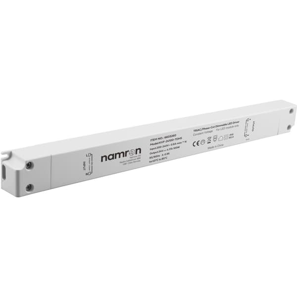 Namron Driver dimbar LED strip 24V 100W IP20