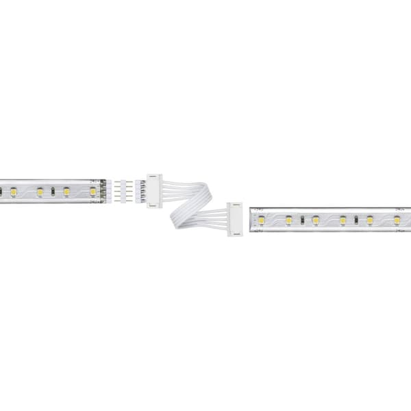 Paulmann 70919 Kontaktdon-set 144 W (max) Kabellängd: 10.00 cm 24 V Plast (L x B x H) 100 x 19 x 7 mm 1 st