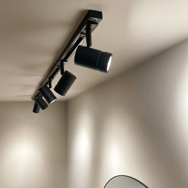 Namron Rock LED Skinnespot Matt Sort 8W Dim