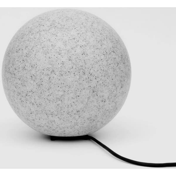 MegaLight D2523 SHINING STONE 25 Utomhusbelysning dekoration E27 Grå-vit, Sten-optik