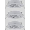 Miniatyrbild 1 av 4: Paulmann 92486 EBL Choose Monteringsring Set 3 st 10 W Vit