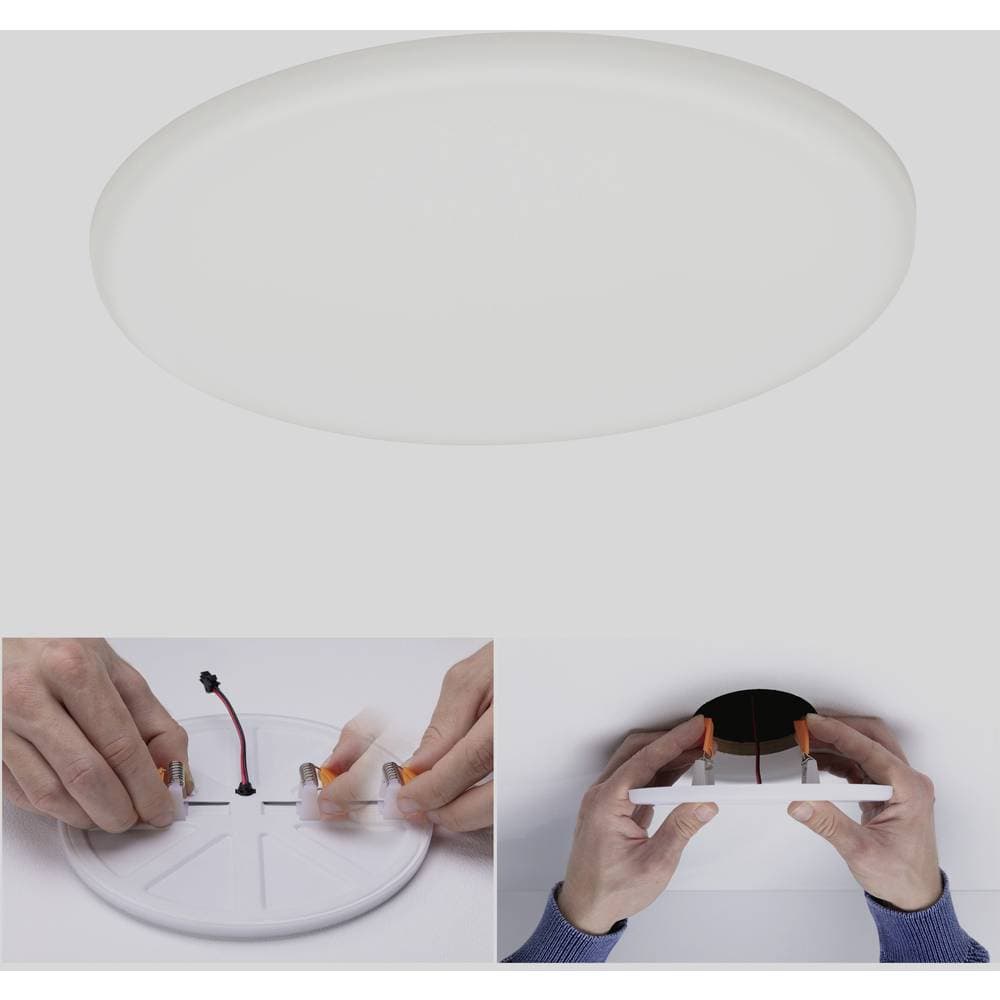 LED-inbyggnadsbelysning Paulmann EB Panel Veluna VariFit 92392 N/A Max. effekt: 17.50 W Neutralvit N/A