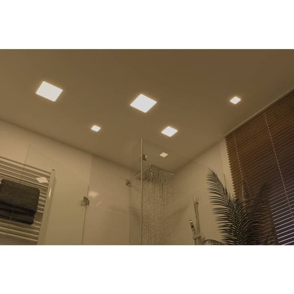 Paulmann 92394 EB Panel Veluna VariFit LED-inbyggnadsbelysning 8.50 W Satin