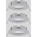 Miniatyrbild 1 av 4: Paulmann 92480 EBL Choose Monteringsring Set 3 st 10 W Matt vit