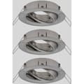 Miniatyrbild 1 av 4: Paulmann 92485 EBL Choose Monteringsring Set 3 st 10 W Järn (borstad)