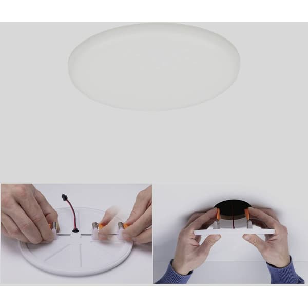 Paulmann 92391 EB Panel Veluna VariFit LED-inbyggnadsbelysning LED 10 W Satin