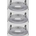 Miniatyrbild 1 av 4: Paulmann 92484 EBL Choose Monteringsring Set 3 st 10 W Aluminium (vriden)