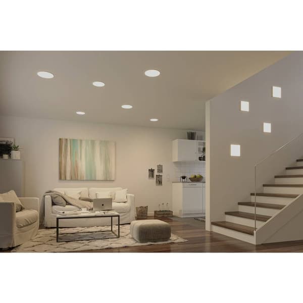 Paulmann 93063 EB Panel Veluna VariFit LED-inbyggnadsbelysning 17 W Satin