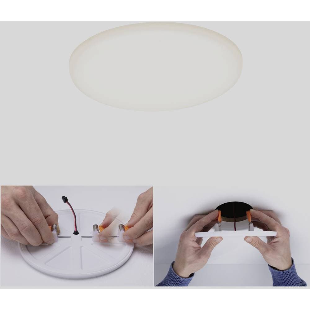 LED-inbyggnadsbelysning Paulmann EB Panel Veluna VariFit 92388 N/A Max. effekt: 10 W Varmvit N/A