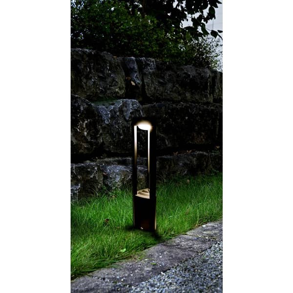 Heitronic 500047 MARYLAND LED-ståbelysning LED fast installerad 9 W Antracit