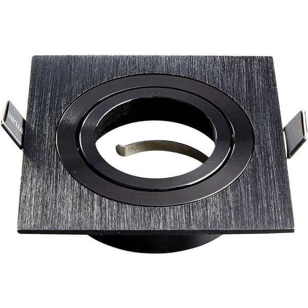 Heitronic 500596 DL7801 LED-inbyggnadsbelysning LED GU10, GU5.3 8 W Svart