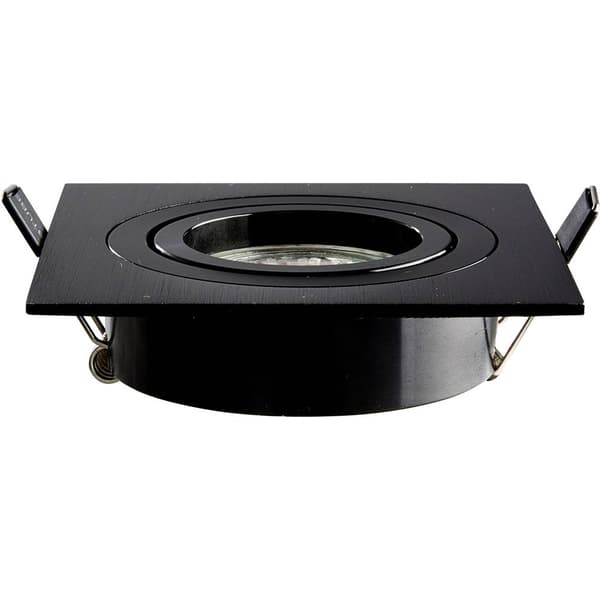 Heitronic 500596 DL7801 LED-inbyggnadsbelysning LED GU10, GU5.3 8 W Svart