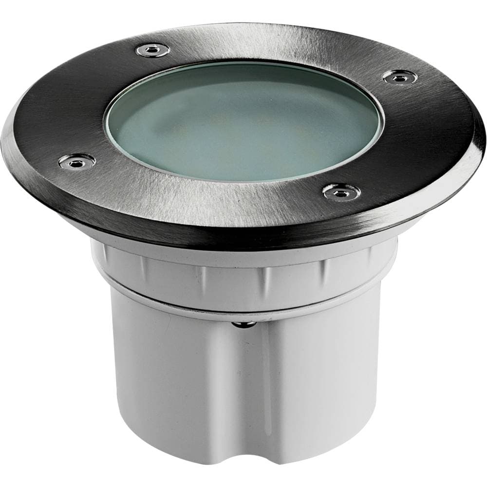 LED-golvlampa för inbyggnad Heitronic MESSINA 500148 LED fast installerad N/A Max. effekt: 9 W Varmvit N/A