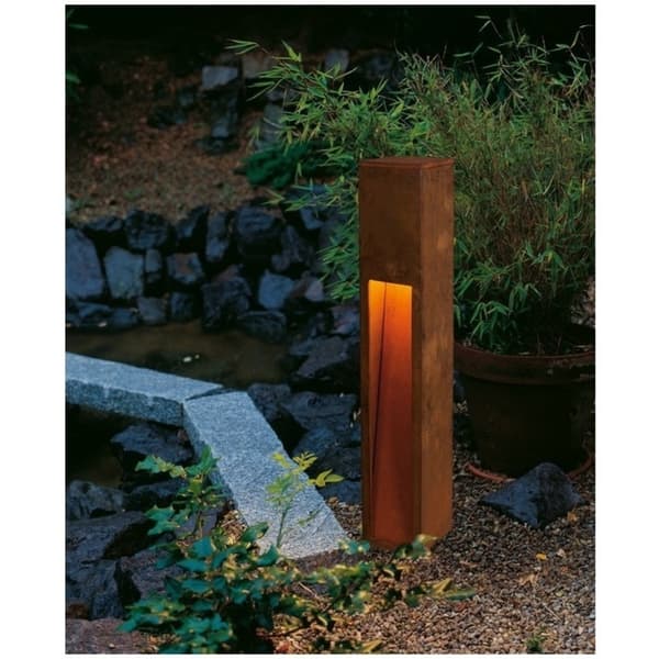 SLV Rusty® Slot 80 Pullert E27 IP44 Rustfarget