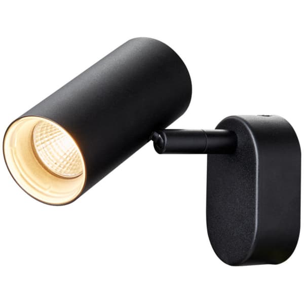 SLV Noblo 1 Vegg/Taklampe 2700K Sort