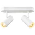Miniatyrbilde 1 av 7: SLV Noblo 2 Vegg/Taklampe 2700K Hvit