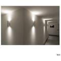 Miniatyrbilde 5 av 8: SLV Plastra Tube Vegglampe GU10 Hvit Gips