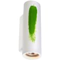 Miniatyrbilde 2 av 8: SLV Plastra Tube Vegglampe GU10 Hvit Gips