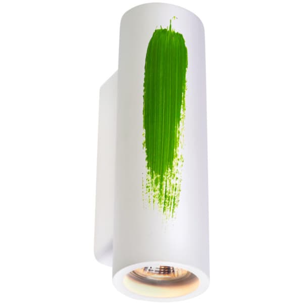 SLV Plastra Tube Vegglampe GU10 Hvit Gips