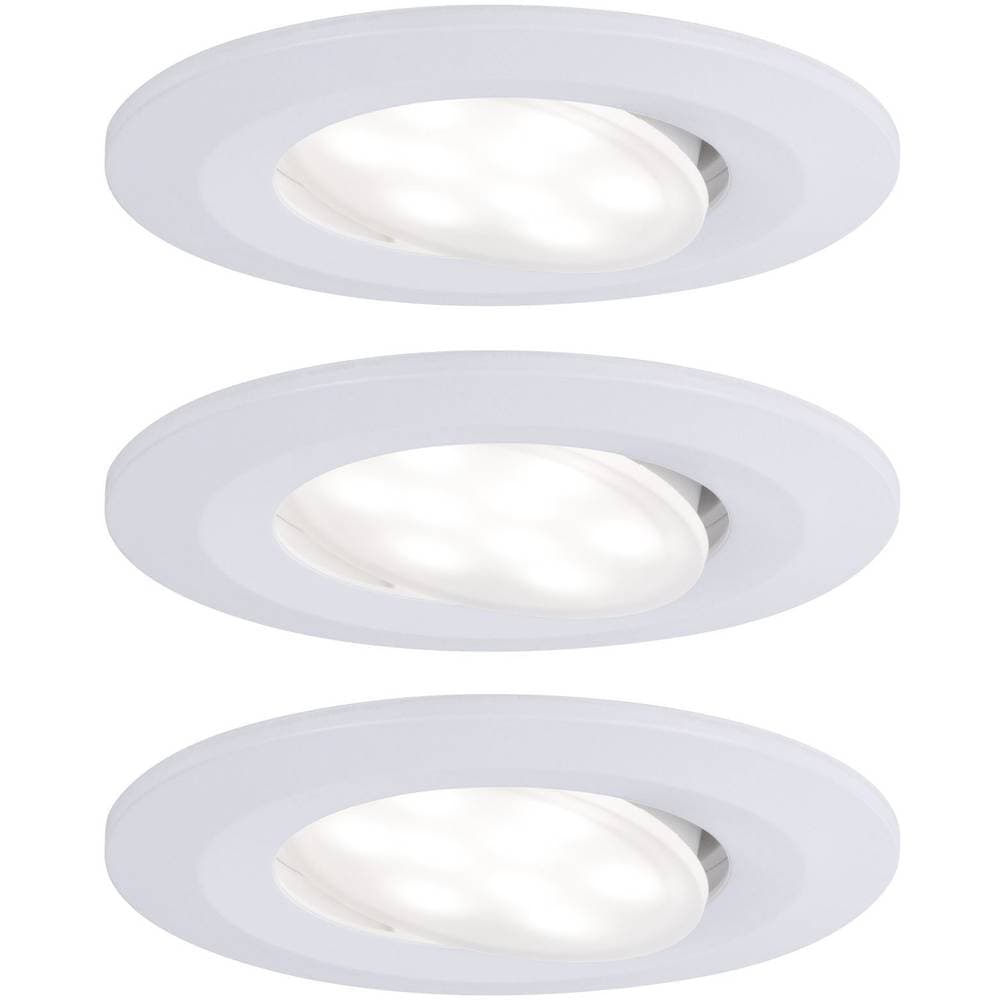 LED-badrumsbelysning inbyggnad Paulmann Calla 99927 N/A Max. effekt: 18 W Neutralvit N/A