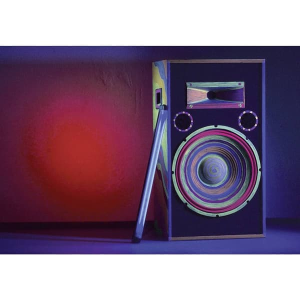 Eurolite 60cm Slim UV & weiß UV-rör Set 18 W Svart