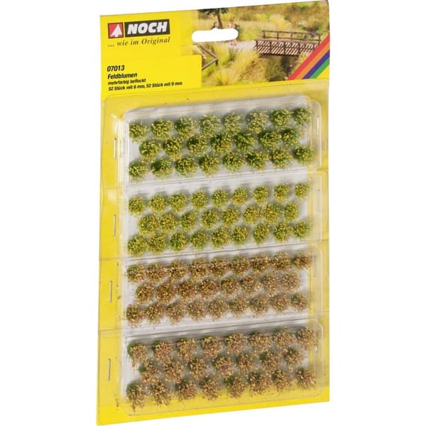 NOCH 0007013 Grästuva Grön, Gul, Röd Brun, Grön