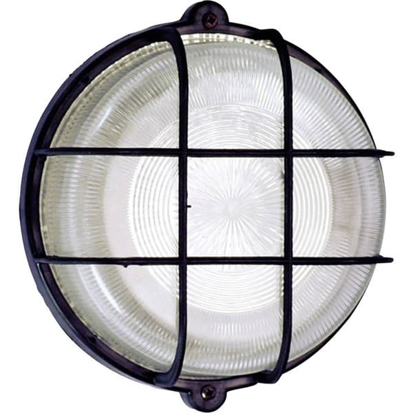 AS Schwabe Våtrumsbelysnings-vägglampa LED E27 100 W Svart