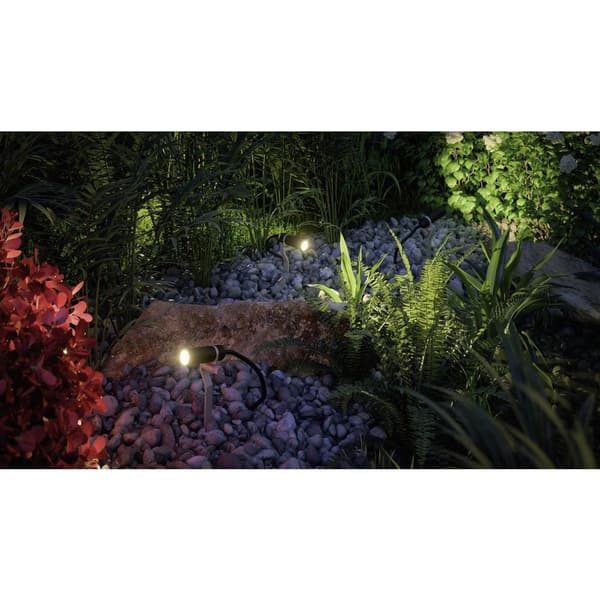 Paulmann Plantini 94154 Belysningssystem Plug&Shine LED-spotlightset, startpaket Set 3 st LED 7.5 W Antracit