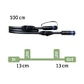 Miniatyrbild 3 av 4: Paulmann 93994 Belysningssystem Plug&Shine Anslutningskabel 150 W Svart
