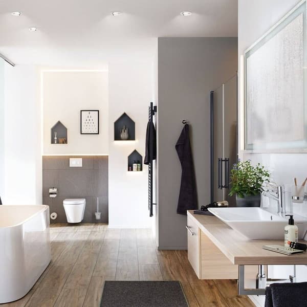 Paulmann Nova Badrumsbelysning downlight Halogen GU10, GU5.3 35 W IP65 Järn (borstad)