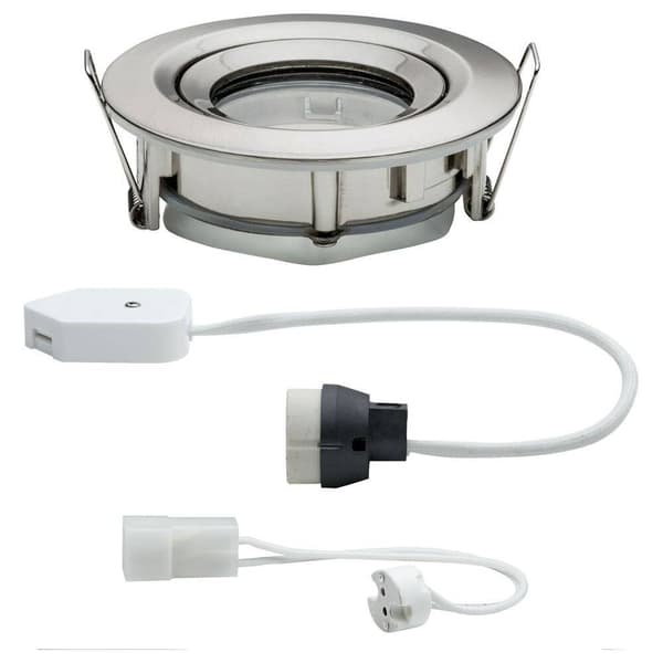 Paulmann Nova Badrumsbelysning downlight Halogen GU10, GU5.3 35 W IP65 Järn (borstad)