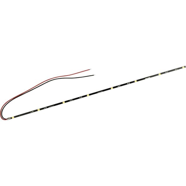 Conrad Components 1343330 LED-list med öppen kabelände 12 V 330 mm Kallvit 1 st