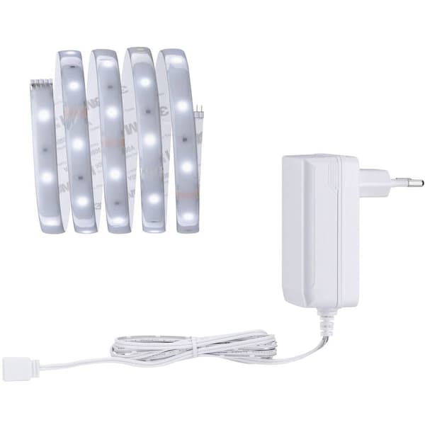 Paulmann 79872 LED-list bas-set med kontakt 24 V 1.5 m Dagsljusvitt 1 set Silver