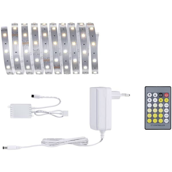 Paulmann 79860 LED-list bas-set med kontakt 24 V 3 m Varmvit 1 set