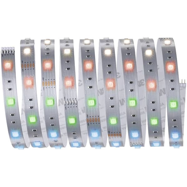 Paulmann 79866 LED-list med kontakt 24 V 2.5 m RGBW 2.5 m Silver
