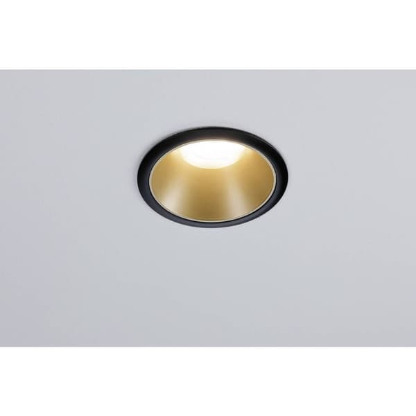 Paulmann 93395 LED-inbyggnadsbelysning GU10 Svart (matt), Guld