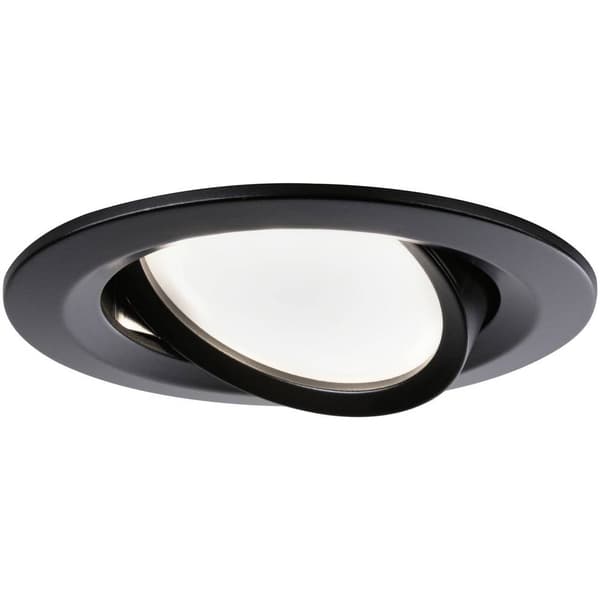 Paulmann 94471 LED-inbyggnadsbelysning Set 3 st LED 18 W Svart (matt)