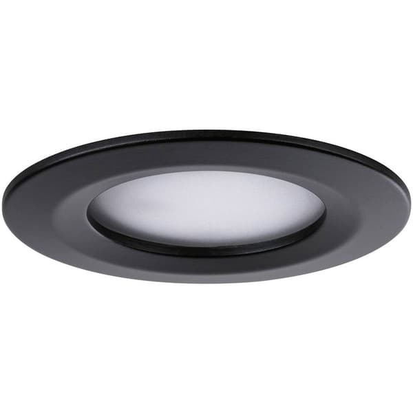 Paulmann 94473 LED-inbyggnadsbelysning Set 3 st LED 18 W Svart (matt)