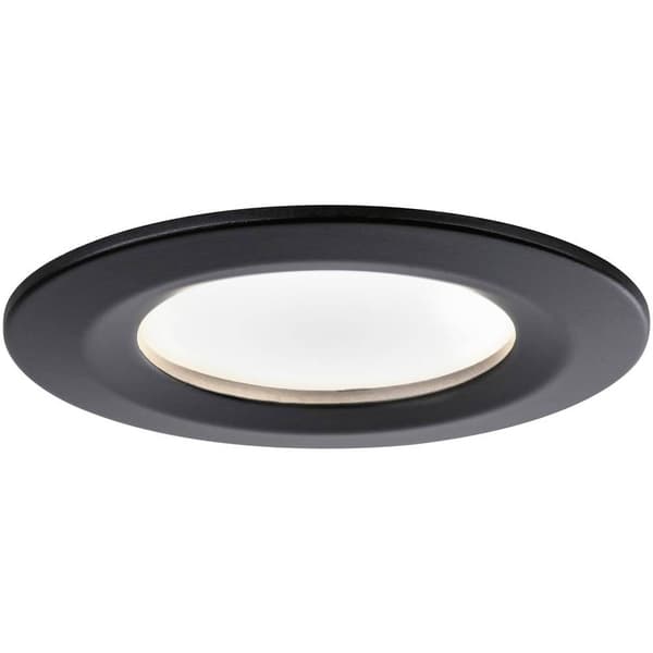 Paulmann 94473 LED-inbyggnadsbelysning Set 3 st LED 18 W Svart (matt)