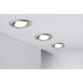 Miniatyrbild 3 av 4: Paulmann 93399 LED-inbyggnadsbelysning LED GU10 Järn (borstad)