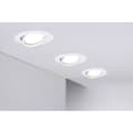 Miniatyrbild 3 av 4: Paulmann 93400 LED-inbyggnadsbelysning Set 10 st LED GU10 Vit