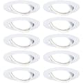 Miniatyrbild 1 av 4: Paulmann 93400 LED-inbyggnadsbelysning Set 10 st LED GU10 Vit