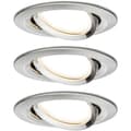 Miniatyrbild 3 av 4: Paulmann 92959 LED-inbyggnadsbelysning Set 3 st LED 18 W Järn (borstad)