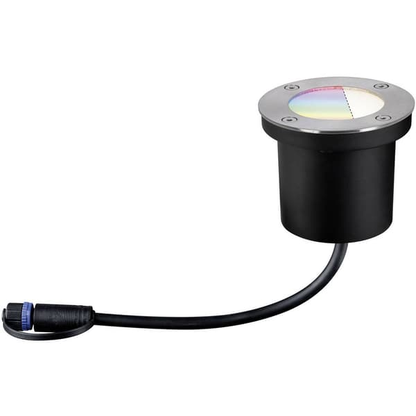 Paulmann Boden Einbauleuchte 94274 Belysningssystem Plug&Shine ZigBee LED 3.6 W Varmvit Silver
